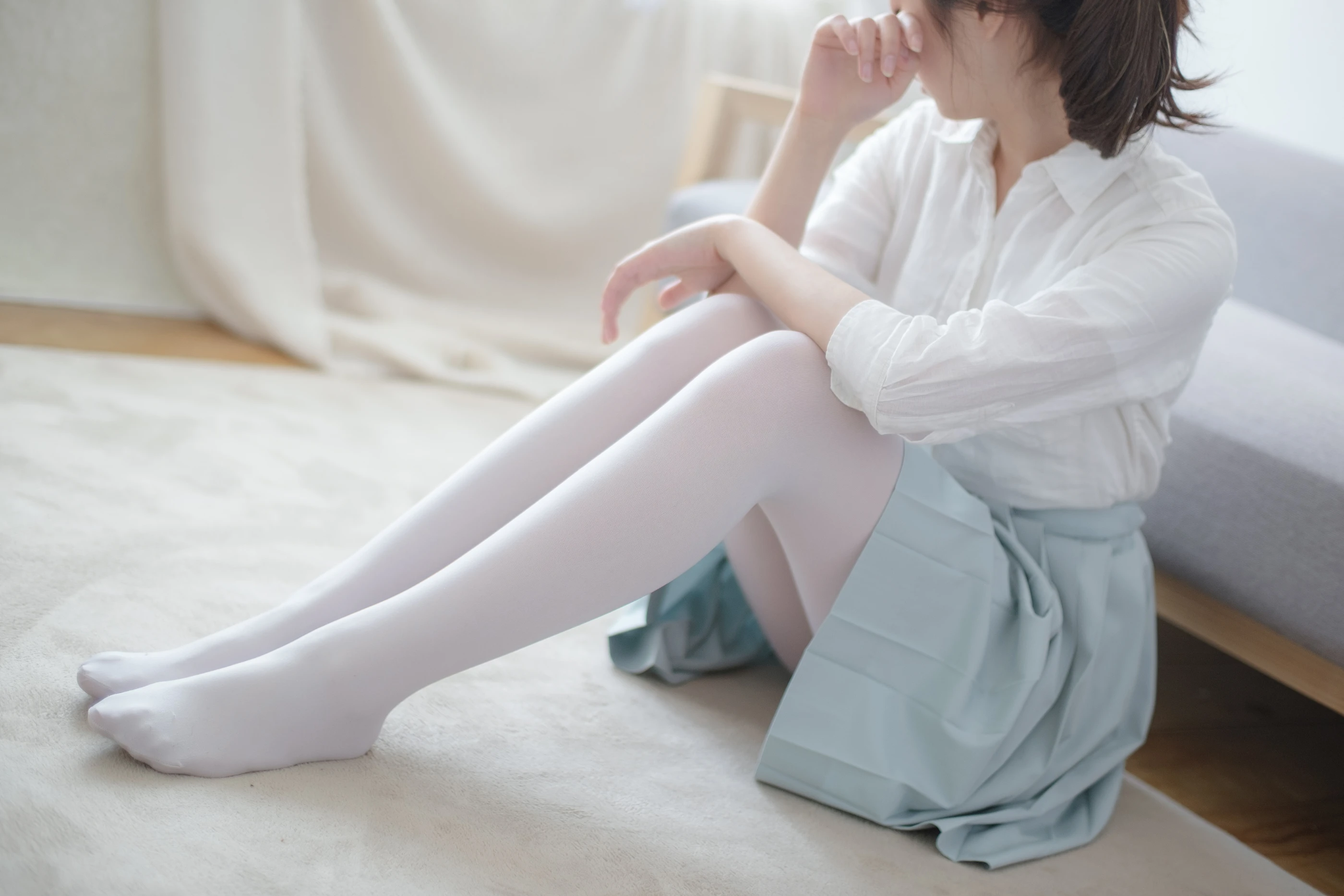 森萝财团 [R15-003] 水嫩白丝 [94P]插图7